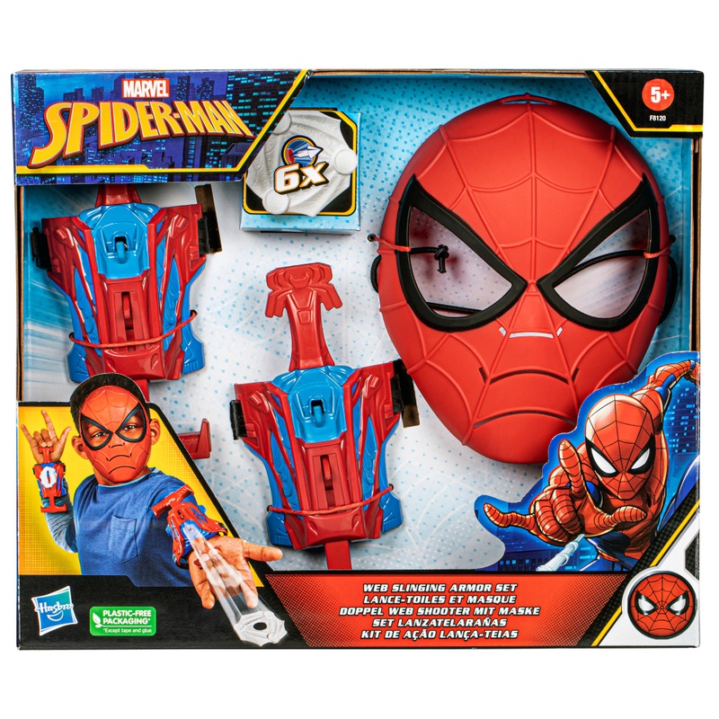 Marvel Spider-Man Double Web Shooter met Masker