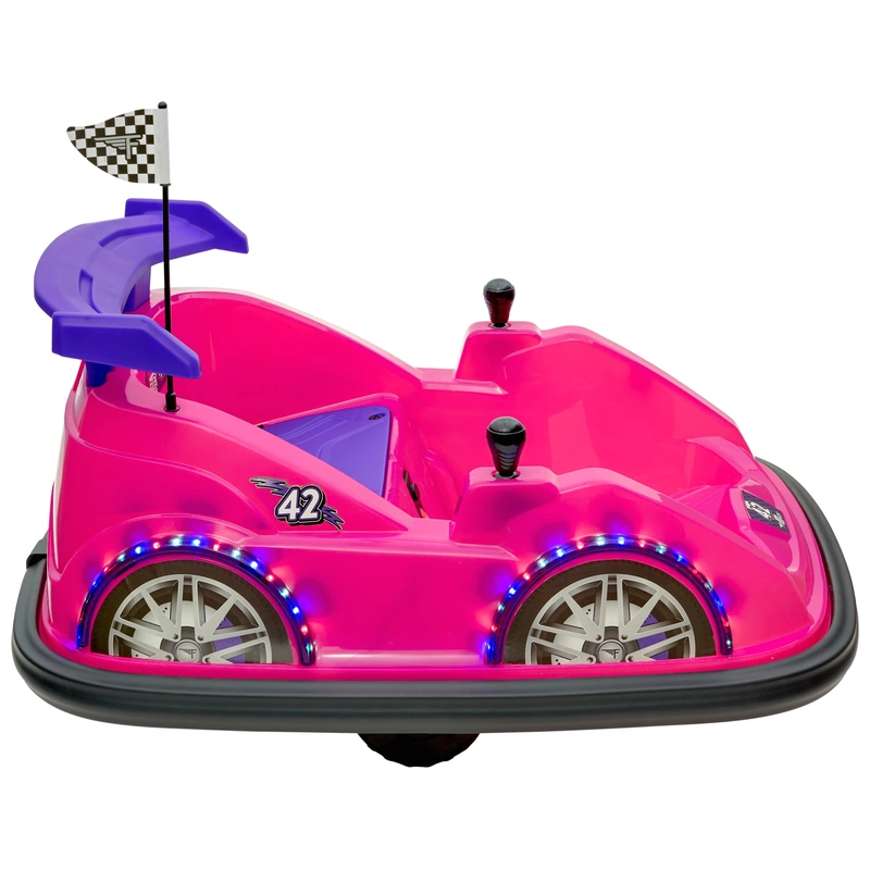 Top down view of Flybar Bumper Car controls