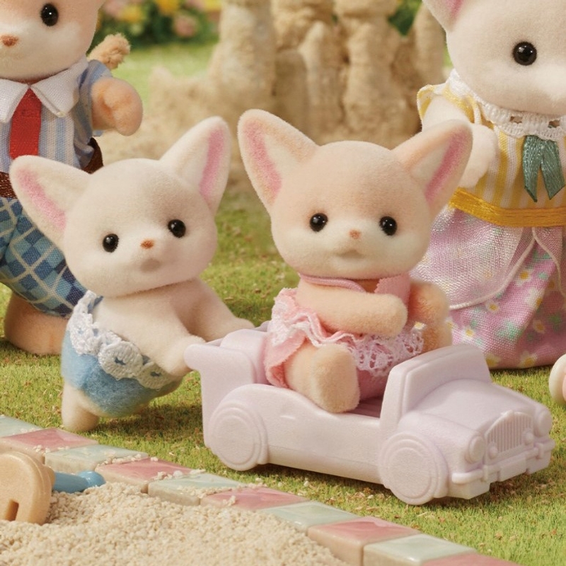 Sylvanian Families Fennec Fox Twins Babies