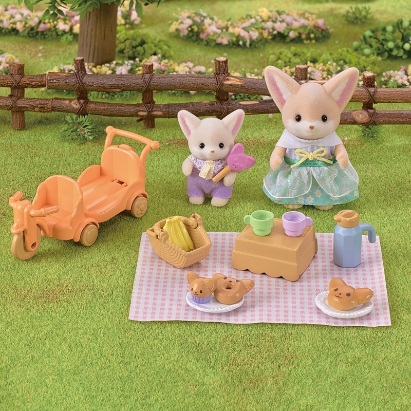 Sylvanian Families - Le Set de Pique-Nique des Frères et Sœurs Fennec