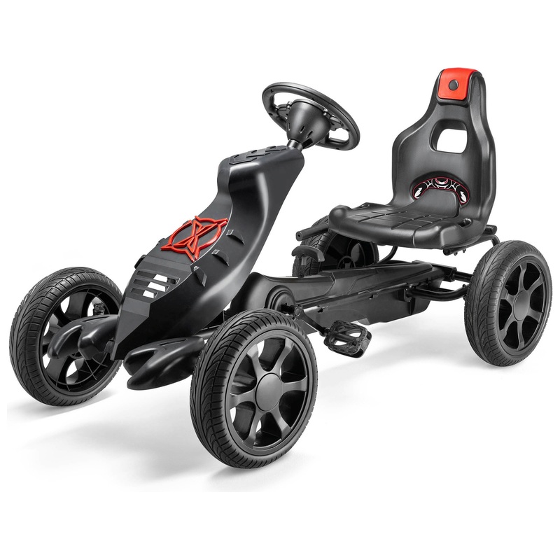 Xootz Skelter Venom Go Kart zwart/rood Smyths Toys Nederland