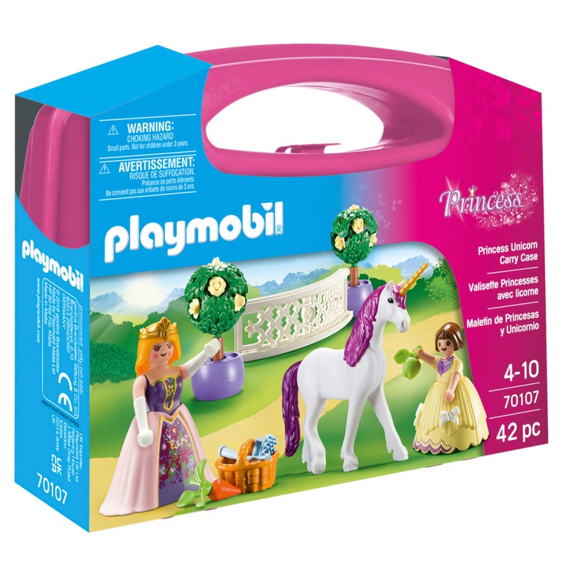 Playmobil - Princess Magic 70107 Valisette Princesses avec Licorne