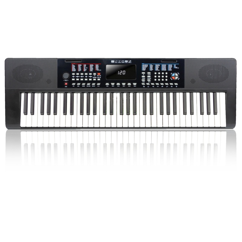 Clavier Numérique Portable 61 Touches Kirstein – 100 Sons, 8 Rythmes, écran LCD – Neuf Sous Emballage