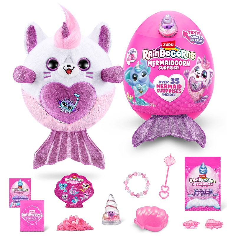 Rainbocorns Mermaidcorn Surprise Knuffel Kat