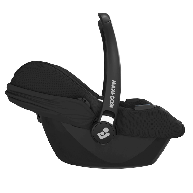 protective sun canopy on Maxi-Cosi car seat