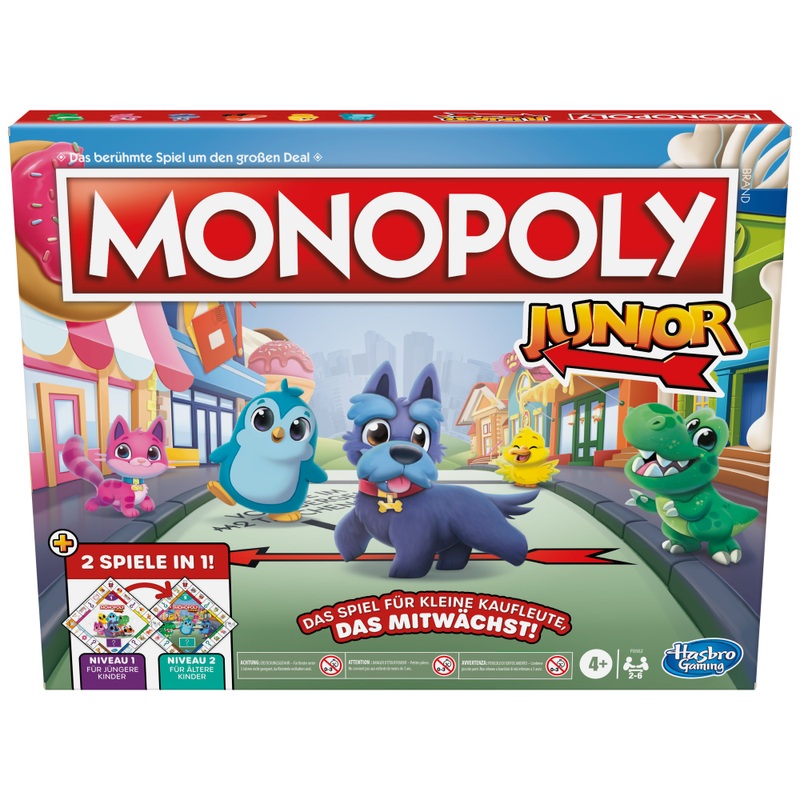 Monopoly Junior 2-in-1
