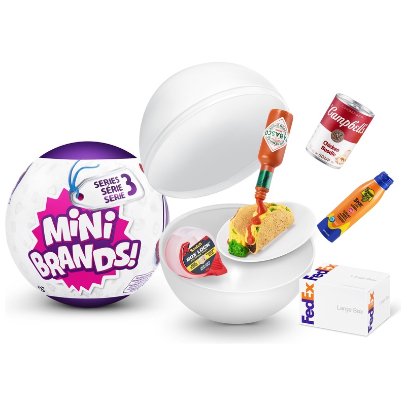 Mini Brands - Food Série 3 - Capsule Surprise