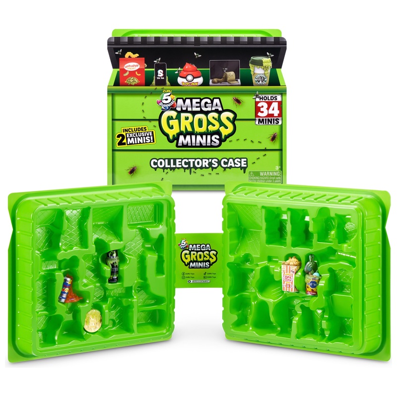 Mega Gross Minis - Mallette d'Exposition 2 Figurines