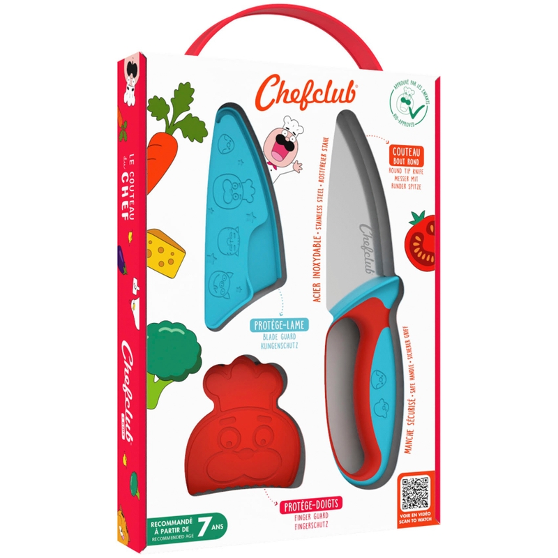Chefclub - Le Kit du Couteau de Chef pour Enfants