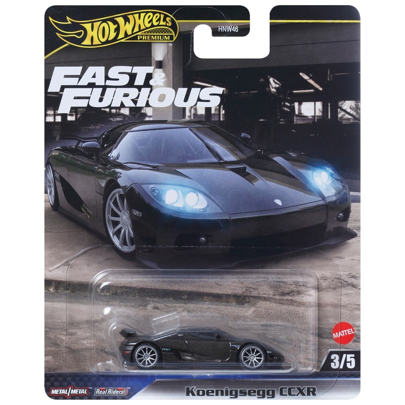 Hot Wheels - Fast & Furious 1/64 Véhicule Koenigsegg CCXR