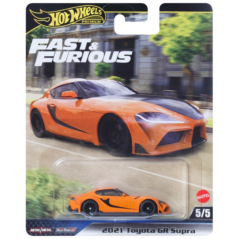 Hot Wheels Premium Fast & Furious 1:64 2021 Toyota GR Supra Die