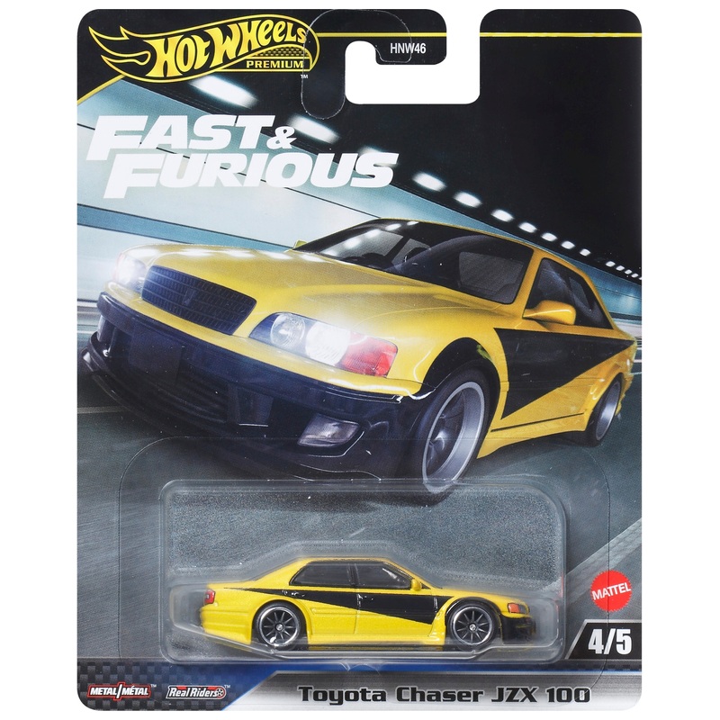 Hot Wheels Fast & Furious Diecast Car Toyota Chaser JZX 100