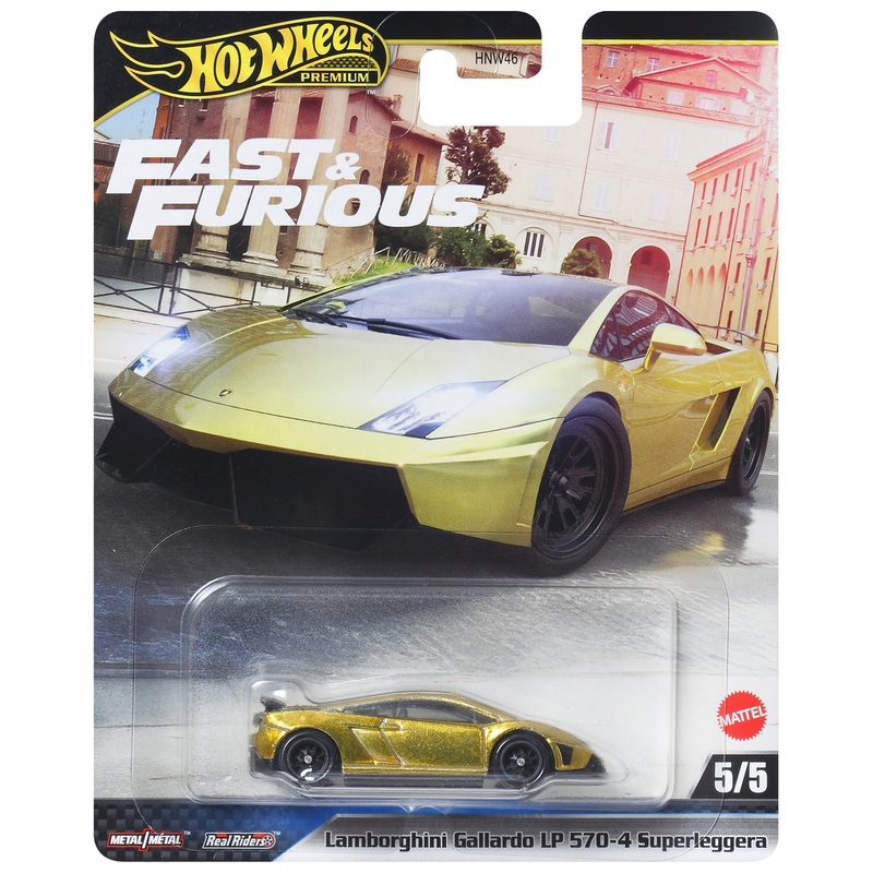 Hot Wheels Premium Fast & Furious Auto Lamborghini Gallardo LP 570-4 Superleggera 1:64