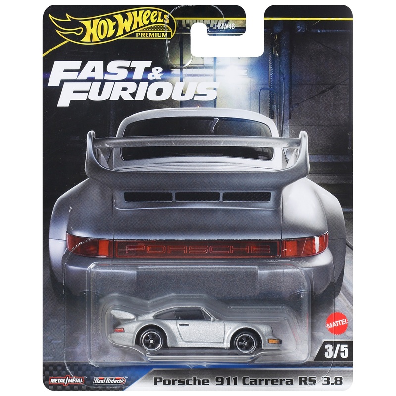 Hot Wheels Premium Fast & Furious Auto Porsche 911 Carrera RS 3.8 1:64