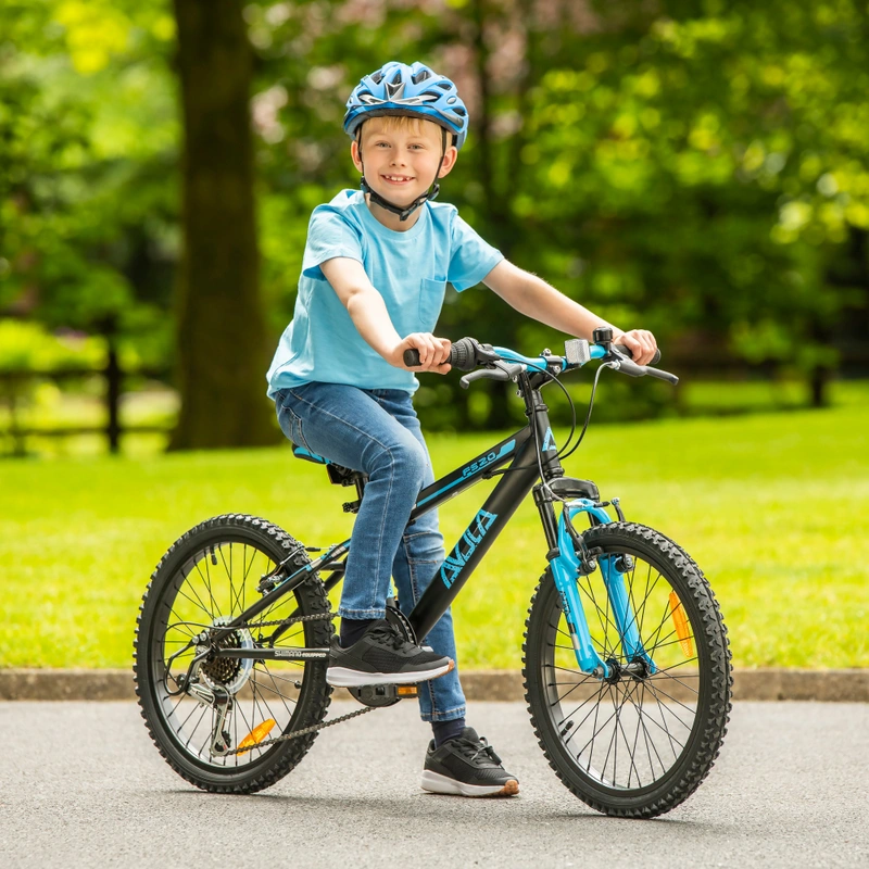 kids mountain bike with full suspension UK