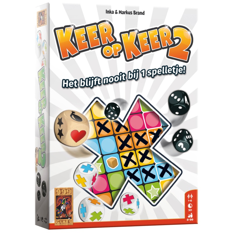 Keer op Keer 2 Dobbel- en Puzzelspel