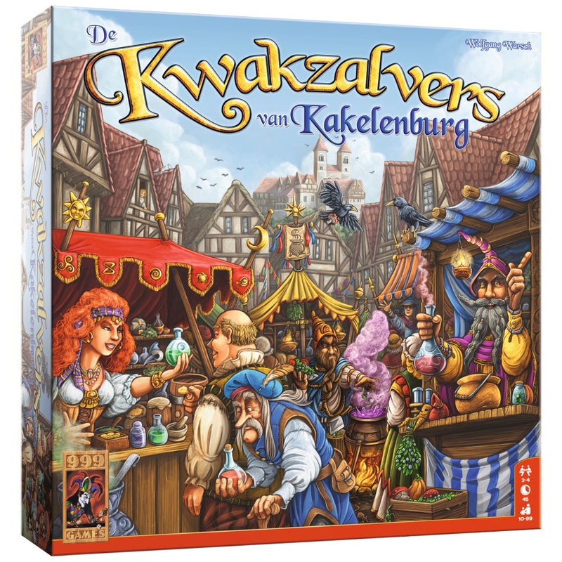 De Kwakzalvers van Kakelenburg Bordspel