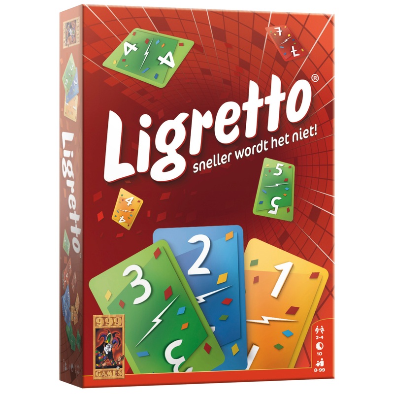Ligretto Kaartspel rood