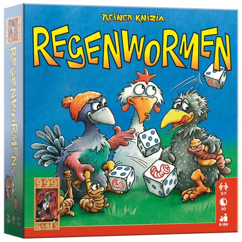 Regenwormen Dobbelspel
