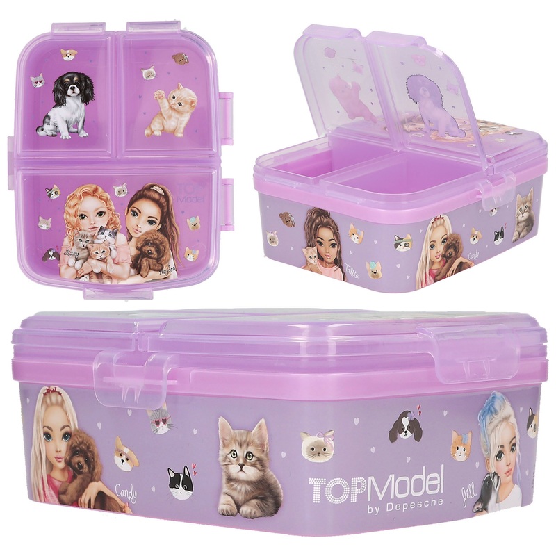TOPModel Broodtrommel XL Kat & Hond