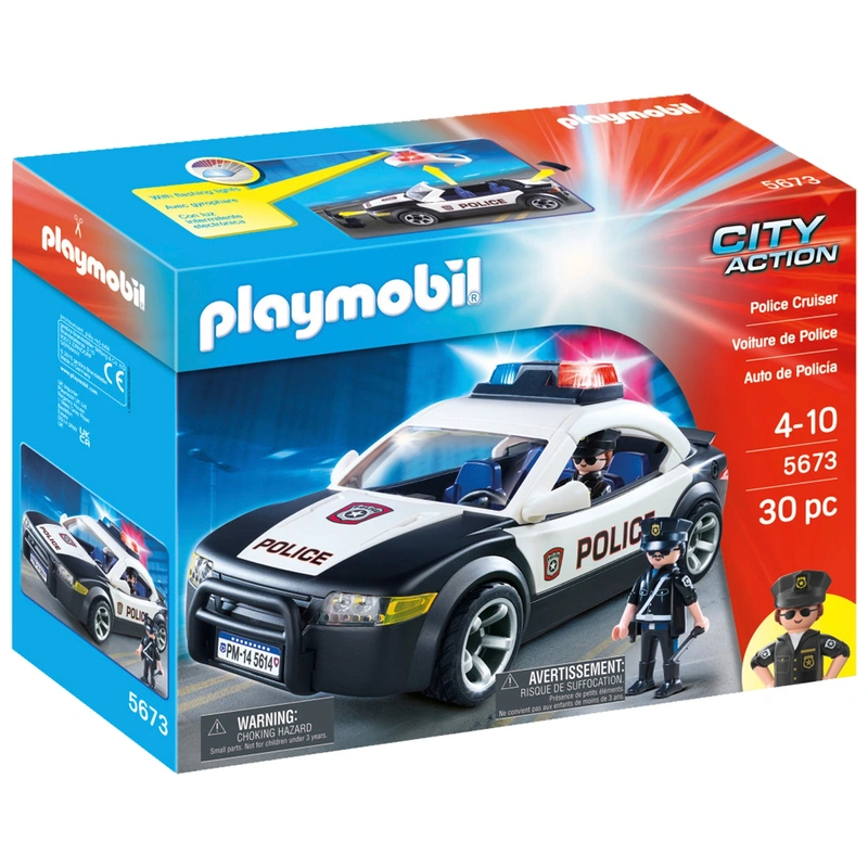 PLAYMOBIL City Action 5673 Rendőrautó – fő nézet