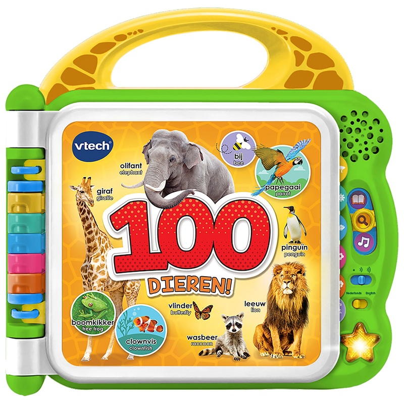 VTech Baby Mijn Eerste 100 Woordjes Dieren Educatief Speelgoed