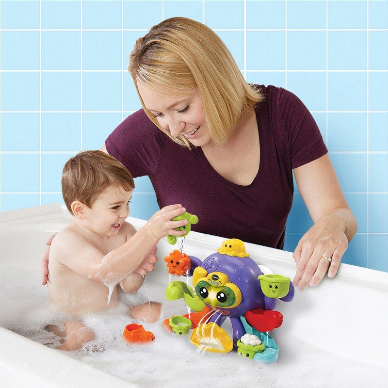 VTech Baby Spetterpret Badoctopus badspeelgoed