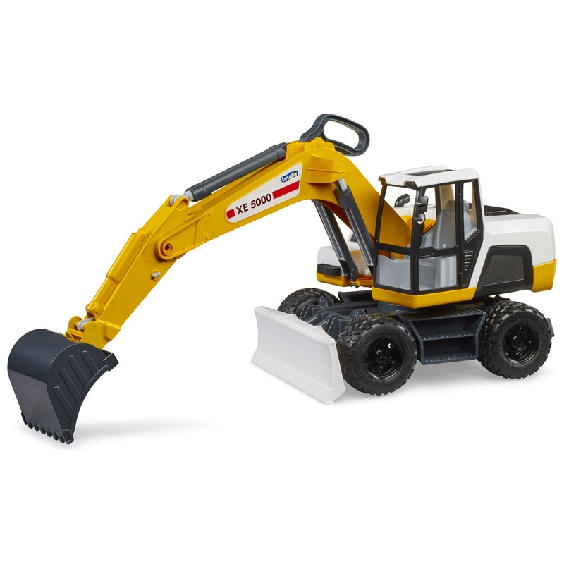 BRUDER ROADMAX 03413 Graafmachine grijs-geel