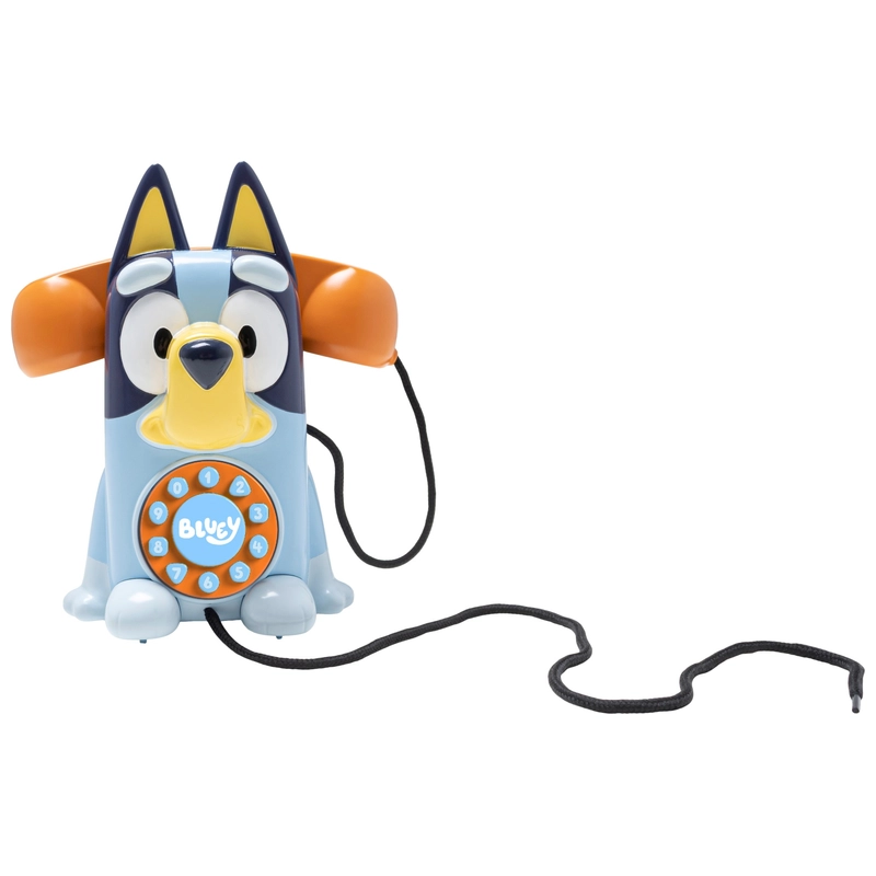 Bluey Toy Play Telephone front view