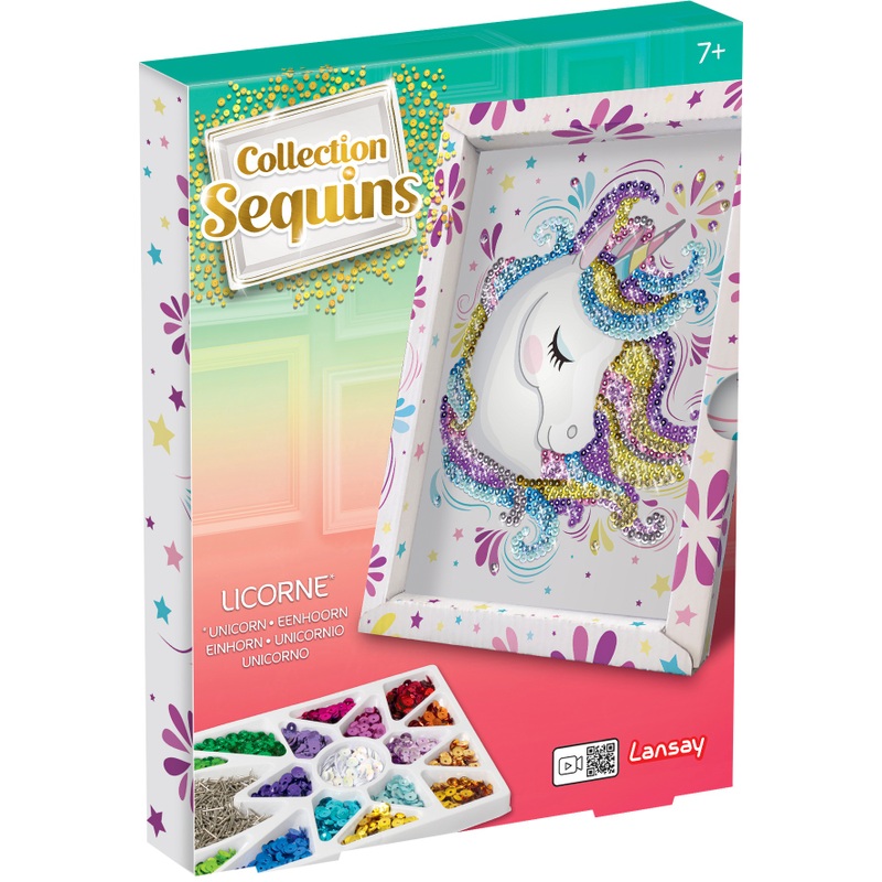 Collection Sequins - Licorne