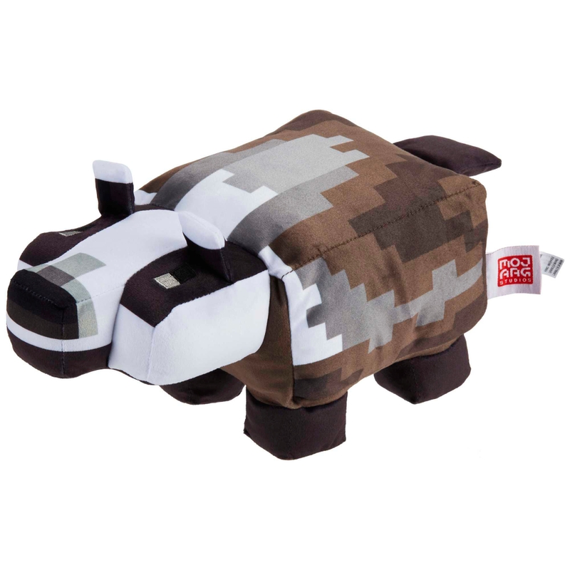 A Minecraft Movie Plush Figure Dennis the Wolf 20 cm | Mattel | Minecraft A Minecraft Movie Plush Figure Dennis the Wolf 20 cm | Mattel | Minecraft