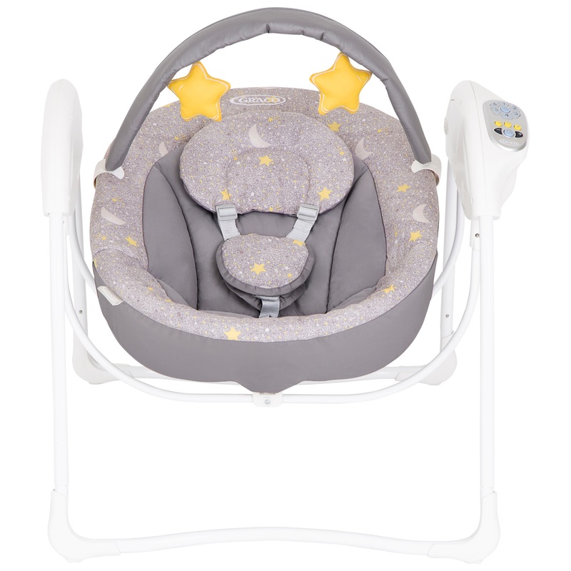 Graco Glider Lite Baby Swing Stargazer Smyths Toys UK