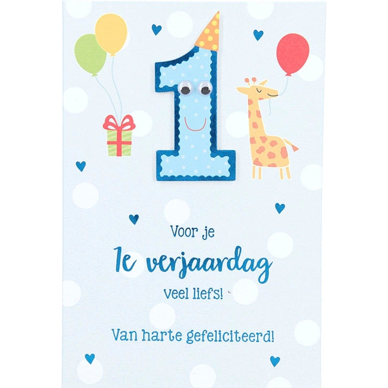 Verjaardagskaart assorti