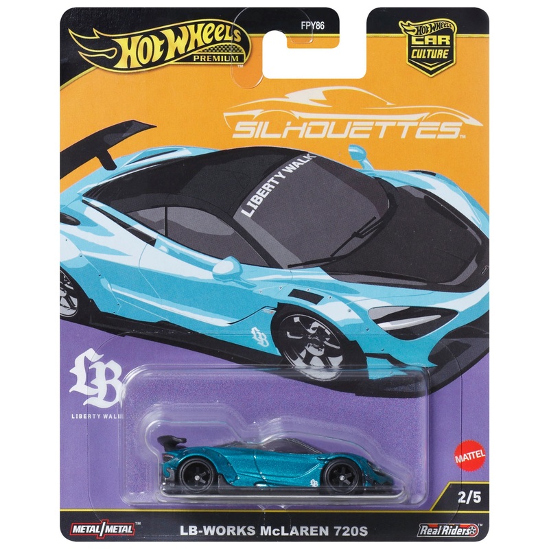 Hot Wheels Premium Auto Car Culture LB-Works McLaren 720S