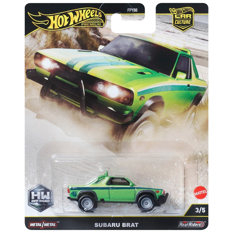 Hot Wheels Premium Diecast Auto's Subaru BRAT 1:64