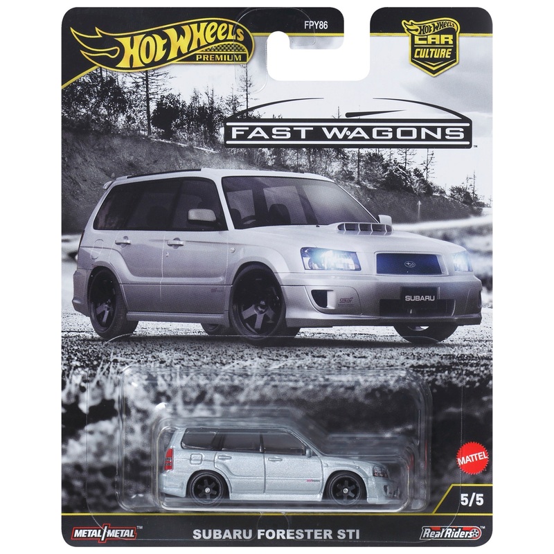 Hot Wheels - Car Culture Premium 1/64 Véhicule Subaru Forester STI