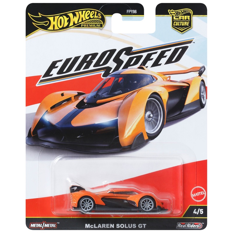 Hot Wheels - Car Culture Premium Véhicule 1/64 McLaren Solus GT