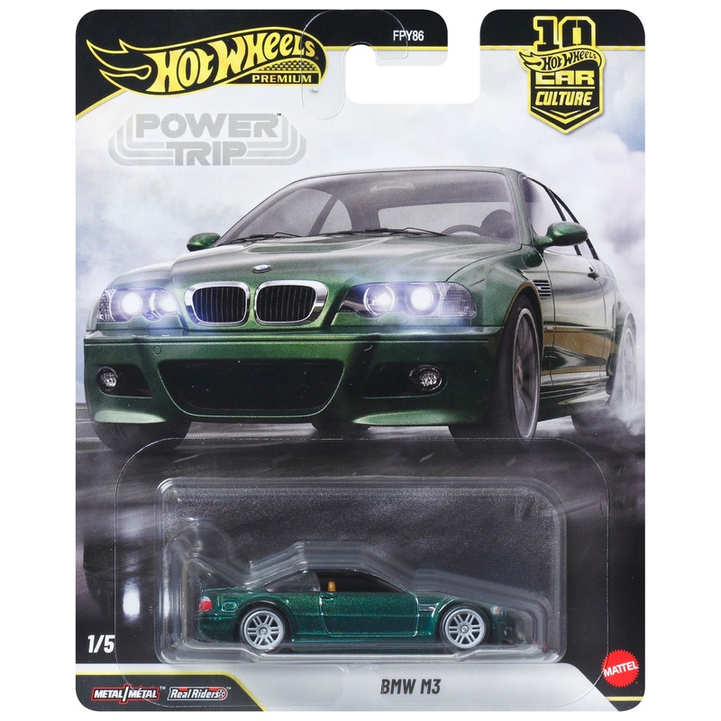 Hot Wheels Premium Power Trip 1:64 BMW M3 Die-Cast Car