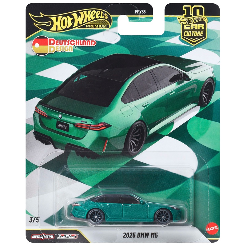 Hot Wheels Premium 1:64 Diecast Car Deutschland Design 2025 BMW M5