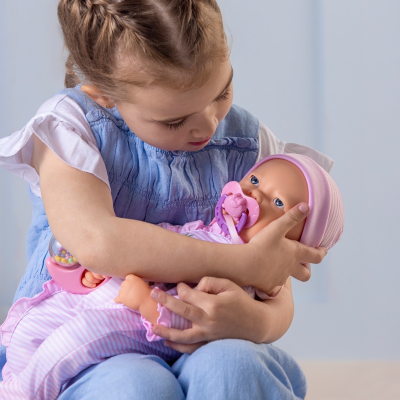 Baby Emma Pop Expressions met Beweging en Geluid 42 cm