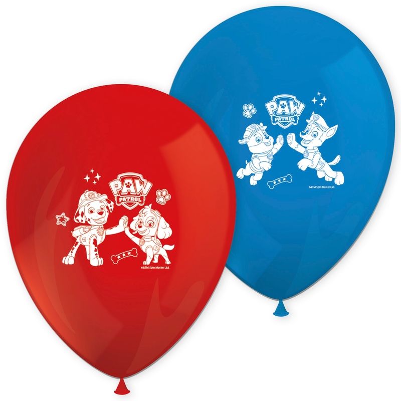 PAW Patrol Latexballonnen 8 Stuks