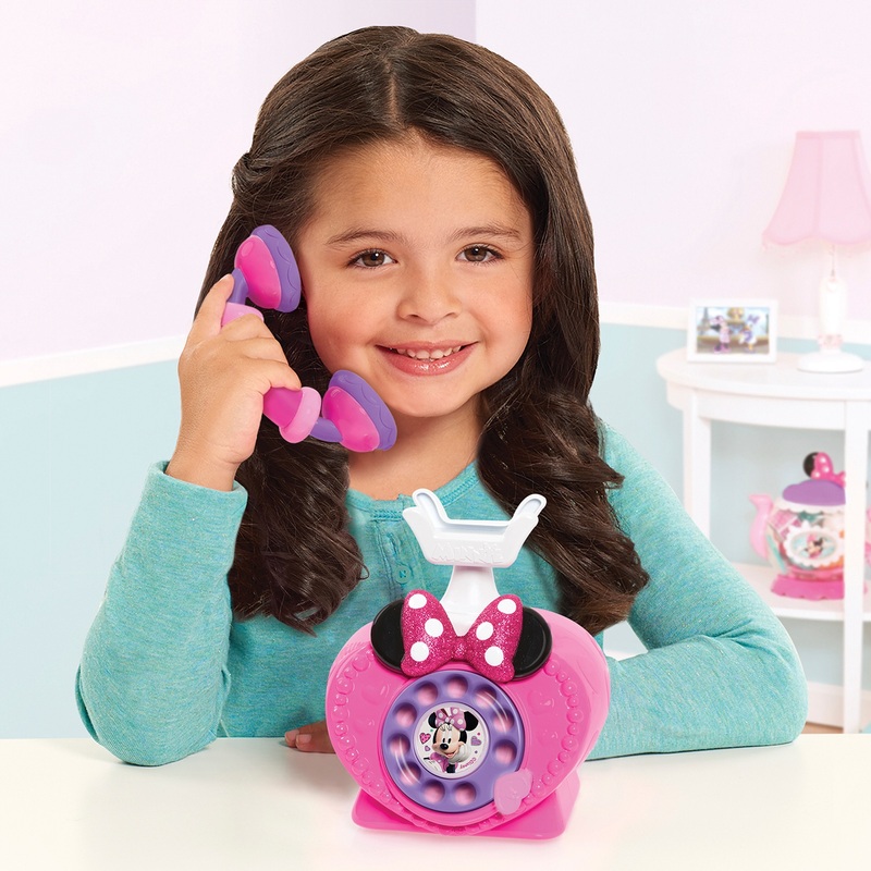 Disney Junior Minnie Mouse Bel-Mij-Telefoon met Licht en Geluid