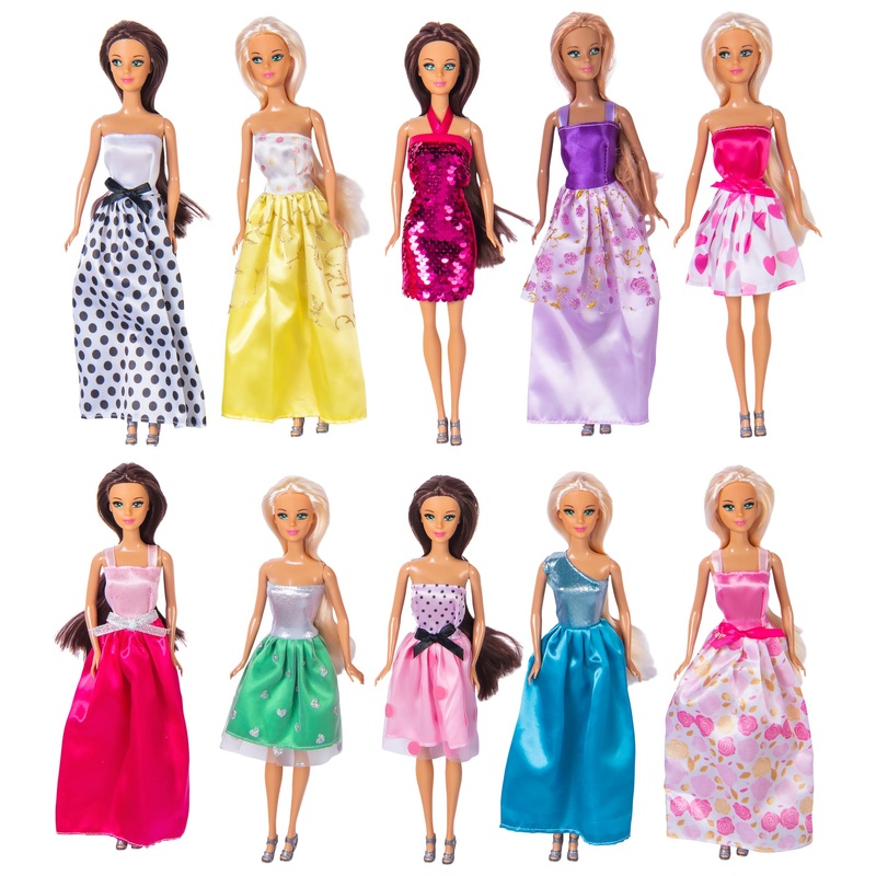 Coffret 10 Poupées Mannequins