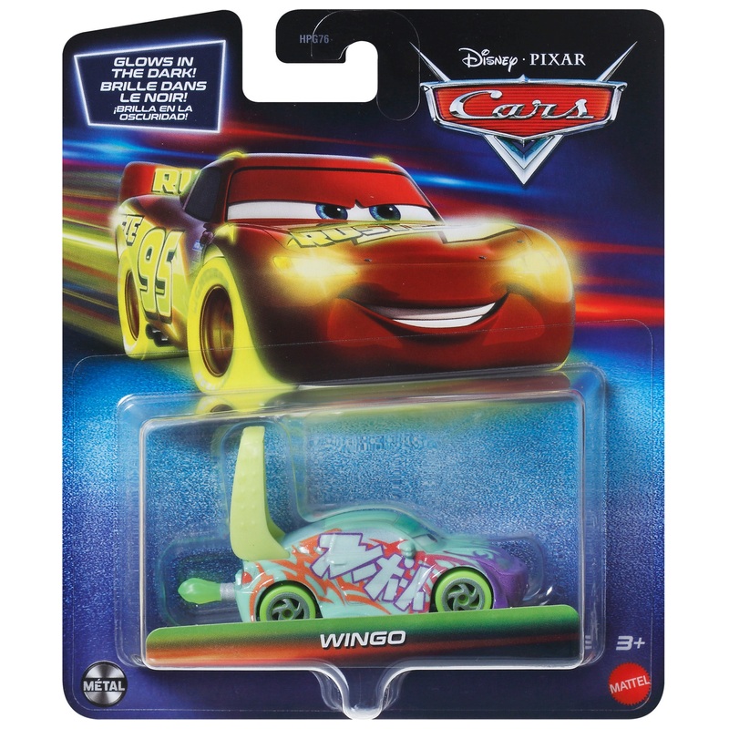 Disney Pixar - Cars Véhicule 1/55 Wingo Phosphorescent