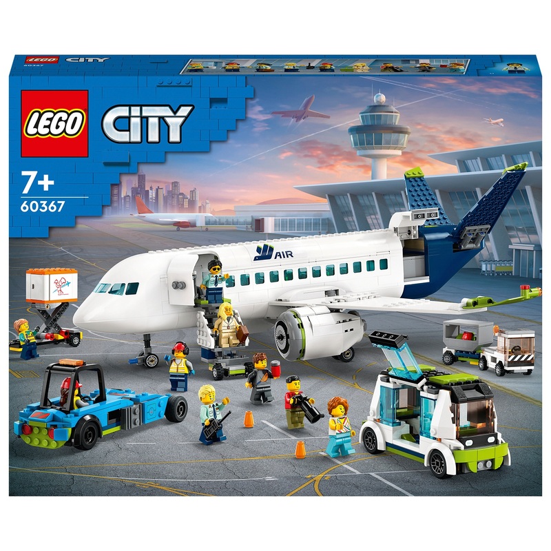 LEGO City 60367 l'Avion de Ligne