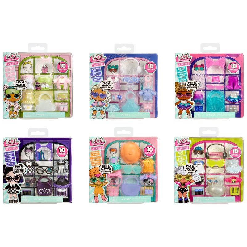 L.O.L. Surprise! - Fashion Coffret 10 Surprises - Modèle Aléatoire