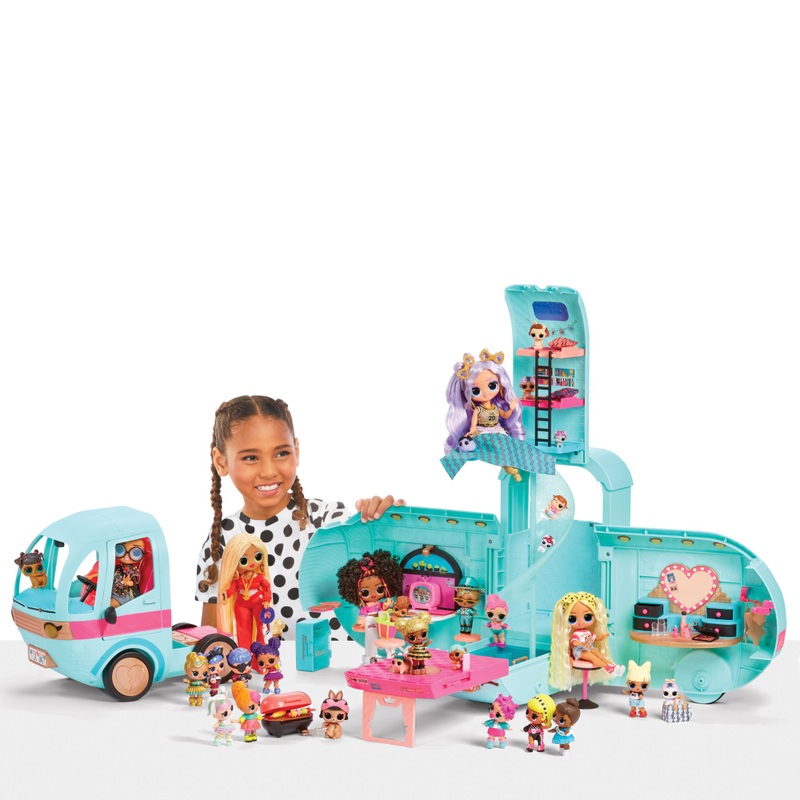 L.O.L. Surprise! O.M.G. Glam N’ Go Camper 4-in-1 Speelset