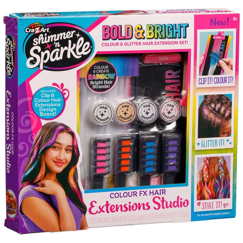 Shimmer 'n Sparkle Colour FX Hairextensions Studio