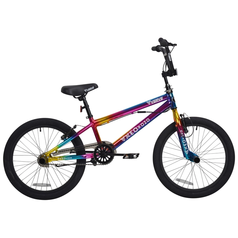 20 Inch Verve Neo Chrome BMX Bike side view