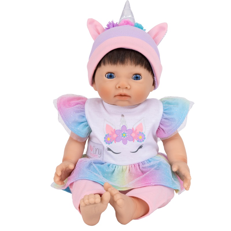 Tiny Treasures - Tenue Licorne pour Poupon 44 cm